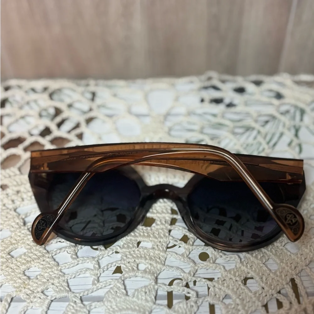 Anne Valentin Sunset City Silvana Stylish Brown Sunglasses
